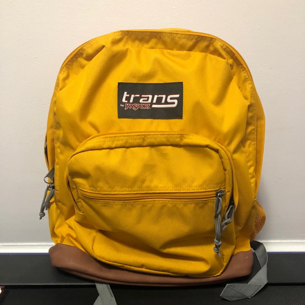 TRANS by JANSPORT backpack golden yellow